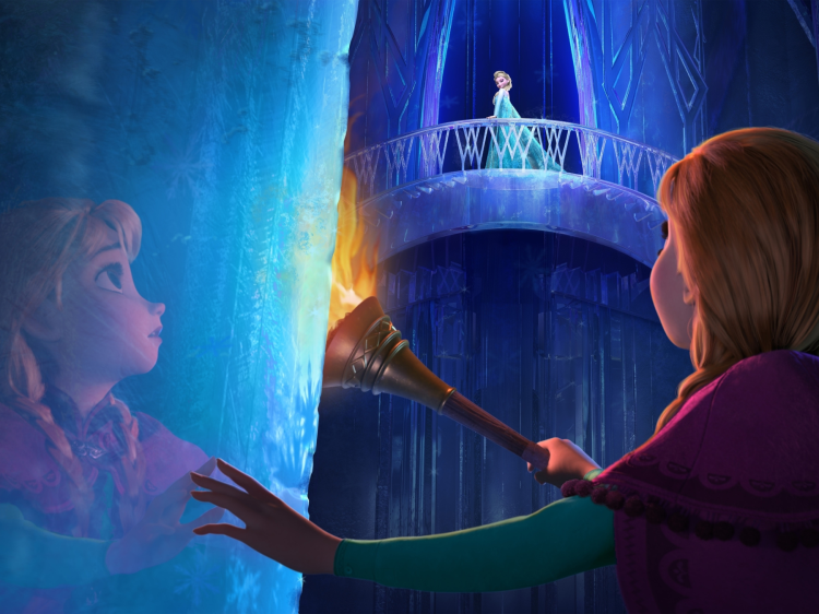 Anna and Elsa from Disney's 'Frozen' ©Disney